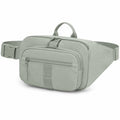 Gürteltasche 32 x 10 x 18 cm aus Polyester in Hellgrau mit mehreren Fächern