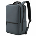 Rucksack 30 × 15 × 45 cm aus Kunstfaser Dunkelgrau mit Reißverschluss für Alltag und Pendeln